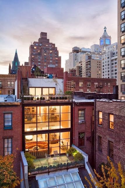 Modern Architecture With Rooftop Gardens