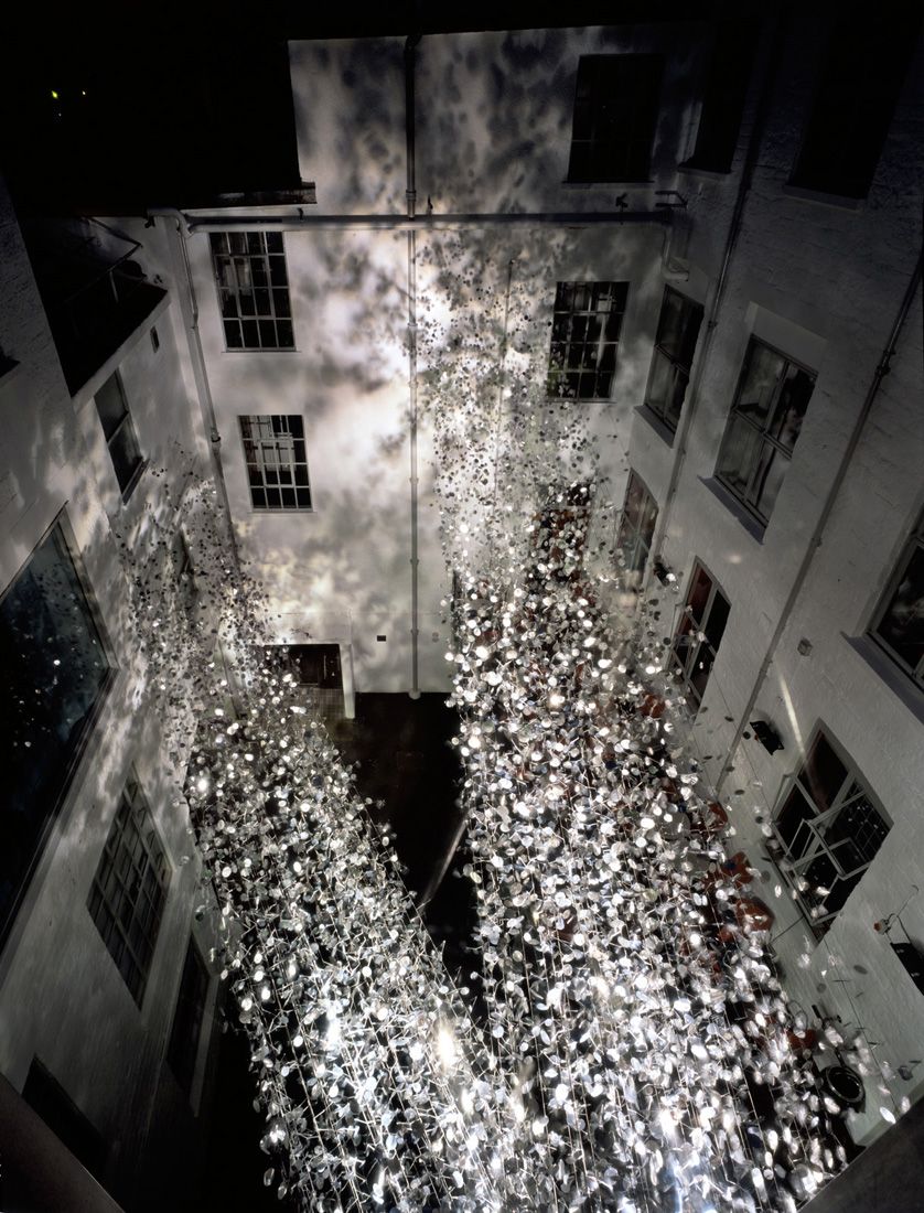 Art installation at Clark Shoes International Headquarters / ROSO
