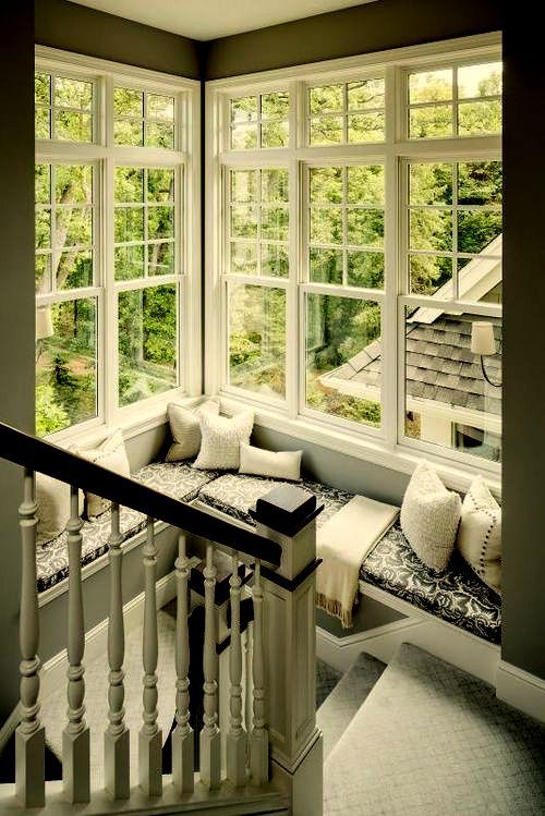 Reading Alcove, Minneapolis, Minnesota photo via lori (Blue Pueblo)