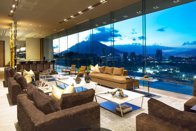 A house with an amazing city view in Monterrey, Mexico
