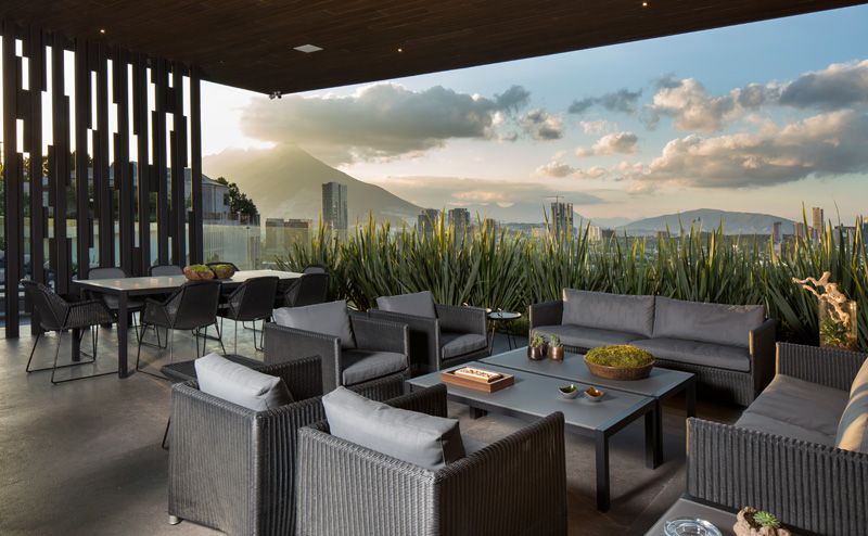 A house with an amazing city view in Monterrey, Mexico