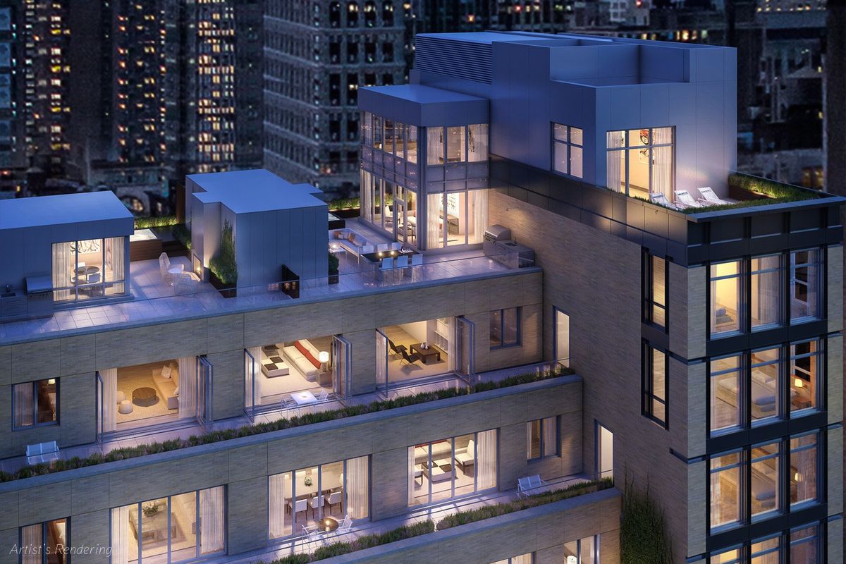 15-Story Flatiron Condo Reveals Gorgeous Penthouse