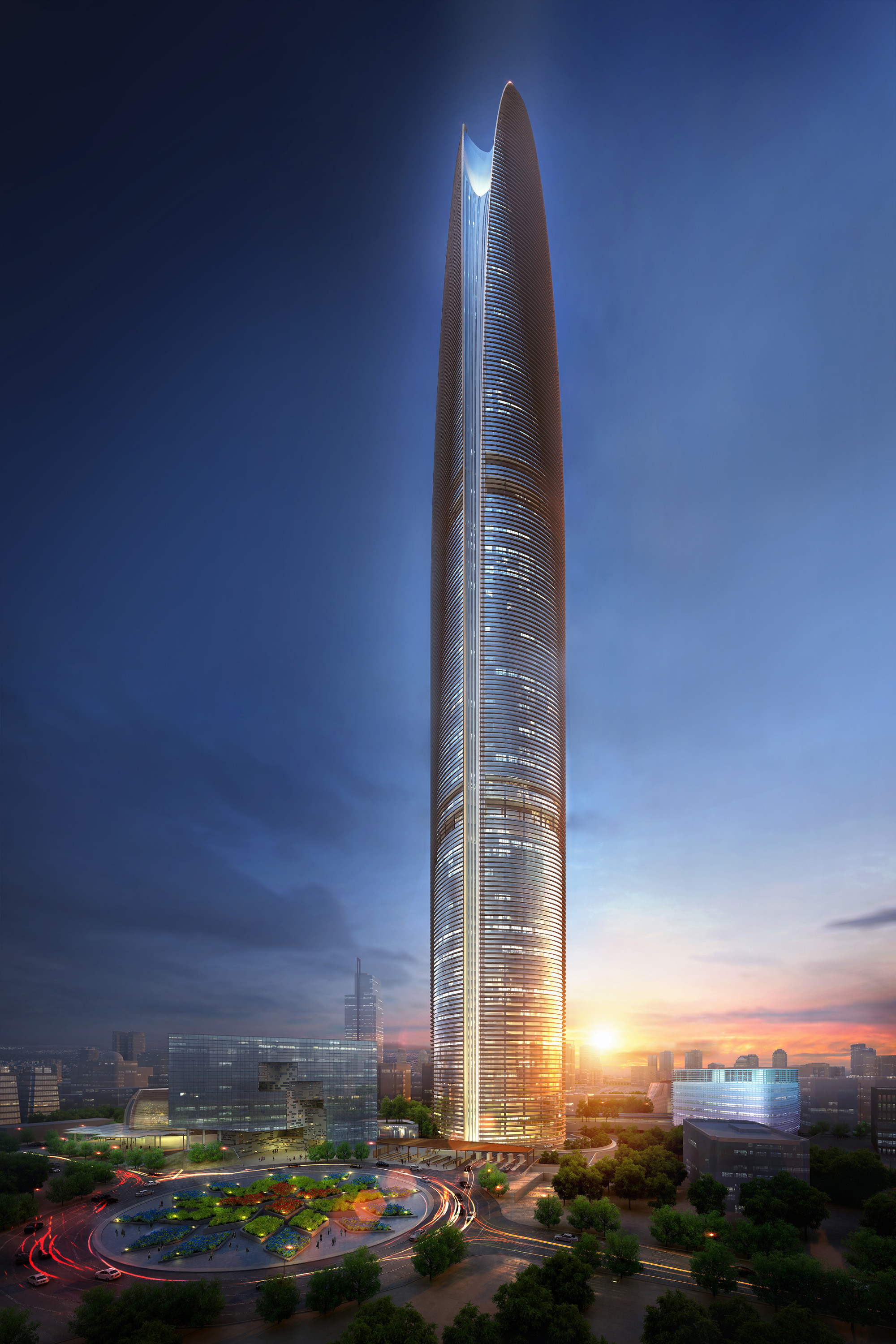 SOM Unveils 500-Meter "Energy Tower" for Jakarta