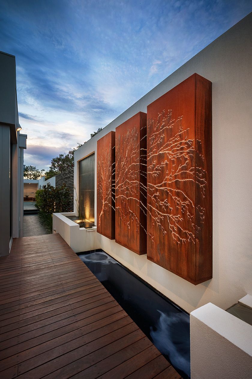 Lump Sculpture Studio specialising in Corten Steel