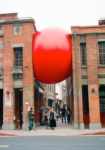 Imagine That: RedBall Project by Kurt Perschke