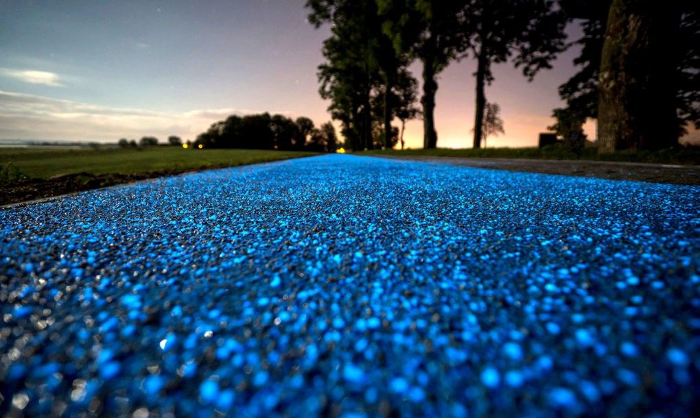 A Mesmerizing Glow-in-the-Dark Bike Path Unveiled in Poland