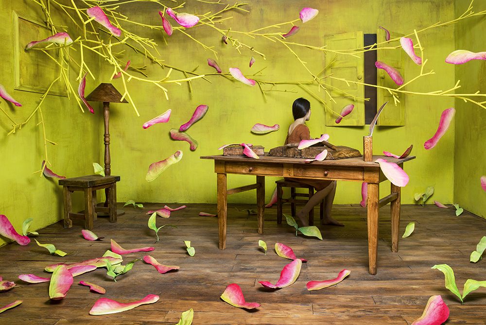New Dreamlike Scenes from Inside JeeYoung Lee's Tiny Art Studio