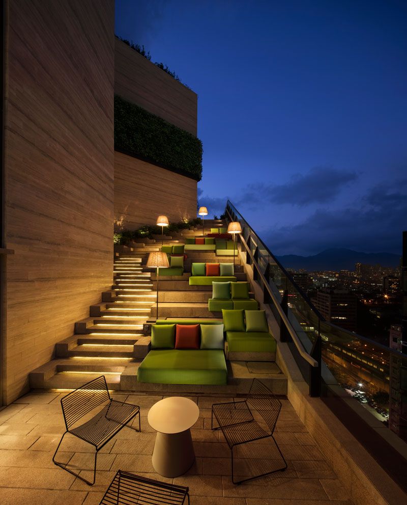 This Building In Hong Kong Has A Rooftop Park And Private Clubhouse