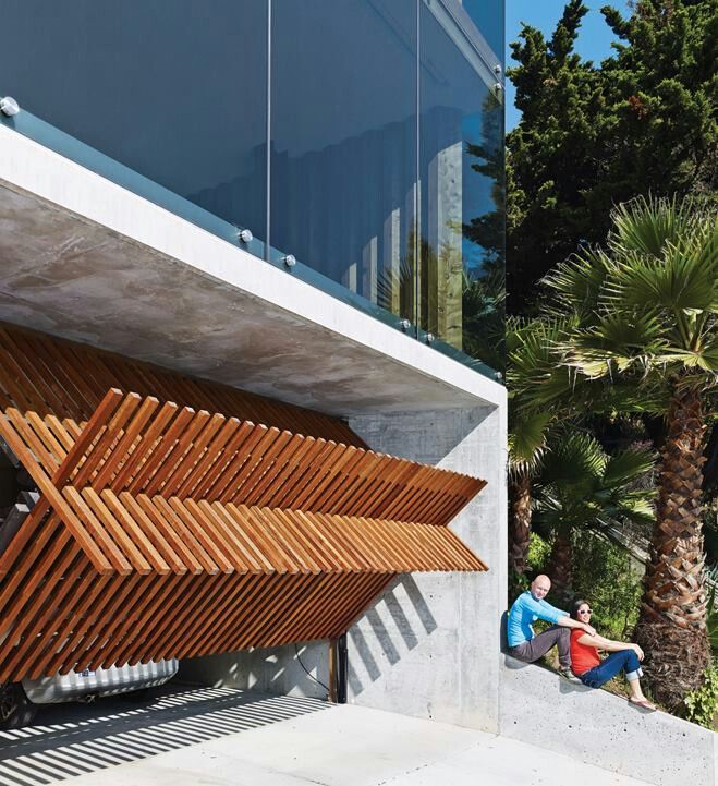 Articles about striking slatted wood and glass home san francisco on Dwell.com