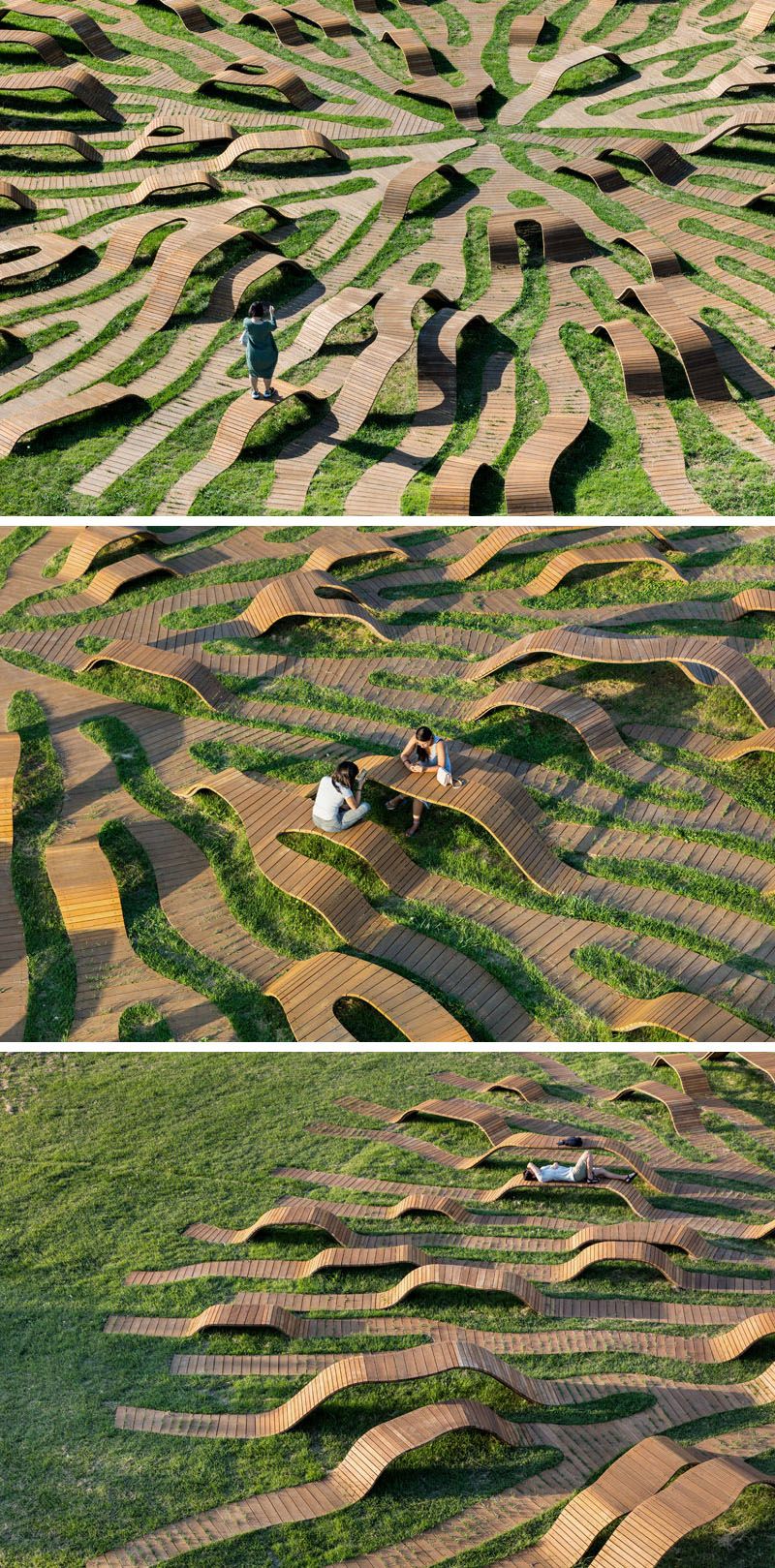 Yong Ju Lee Architecture Have Created The 'Root Bench' In Seoul