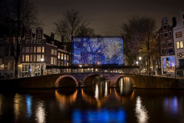 7th edition Amsterdam Light Festival kicked off