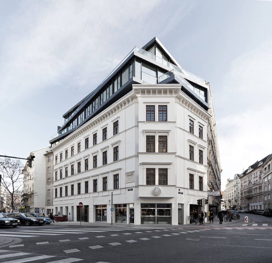 Renovation and Heightening in Margaretenstrasse 9 / Josef Weichenberger Architects