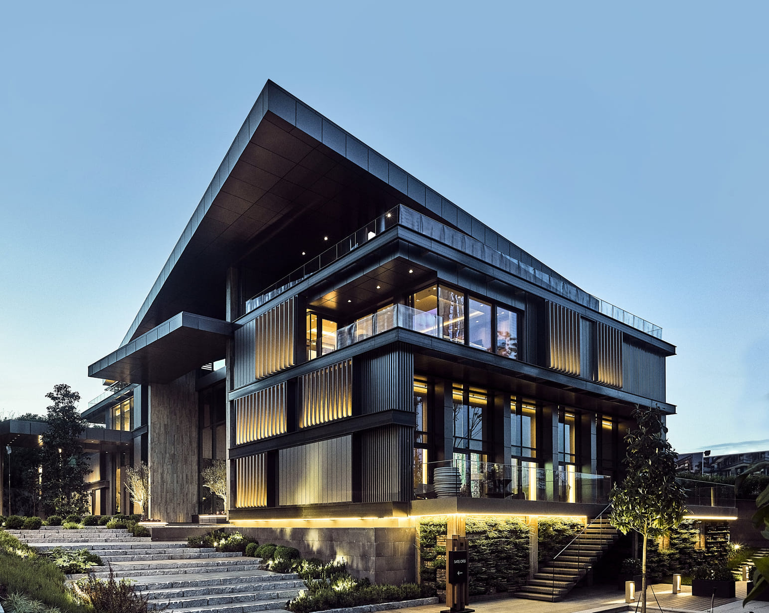 Flexform furnishes the beautiful Nidapark Istinye residential complex in Istanbul
