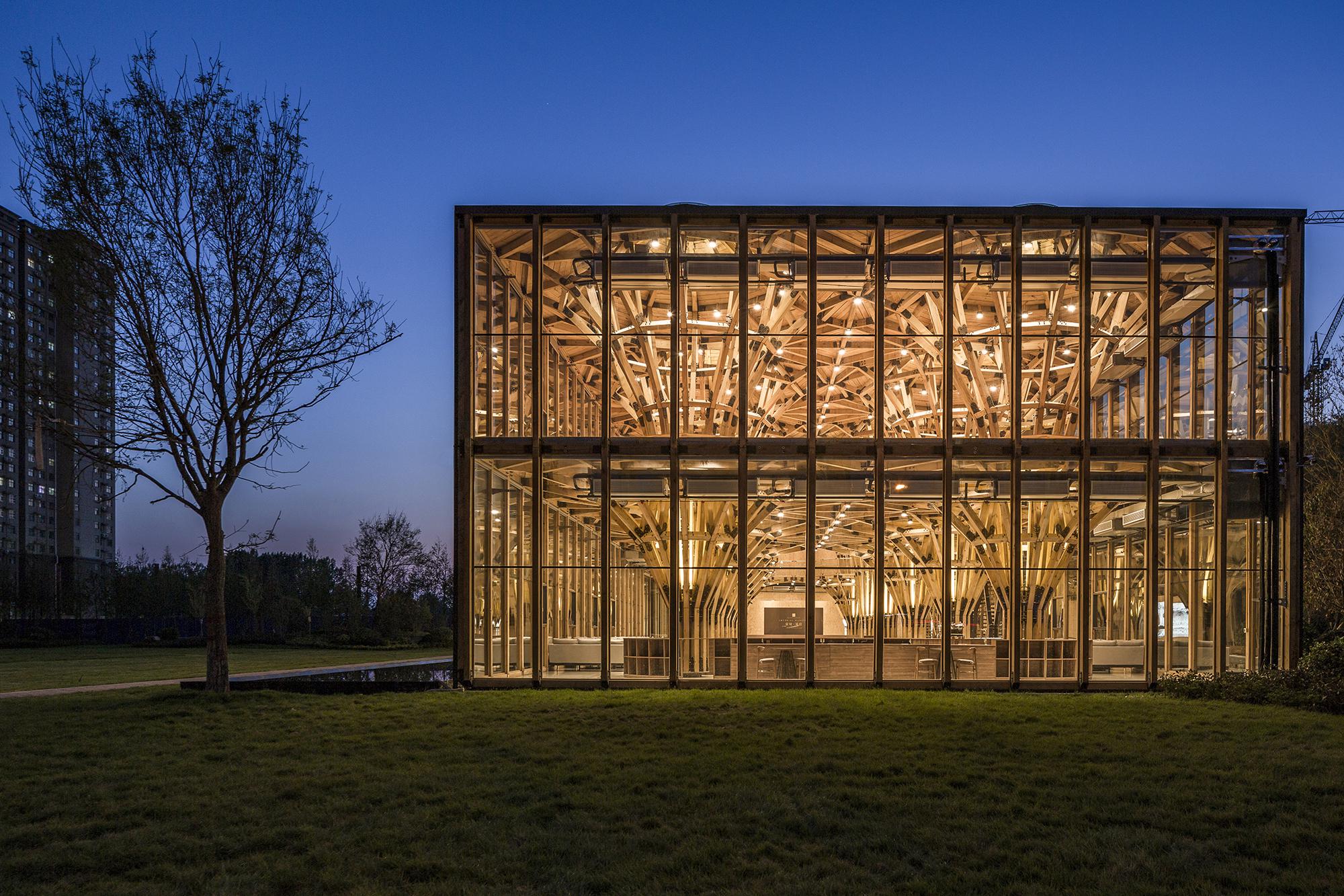 LUO studio, Jin Weiqi · Longfu Life Experience Center