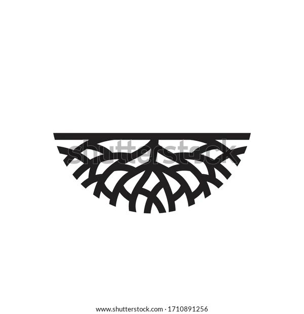 Creative Abstract Life Root On White Stock Vector (Royalty Free) 1710891256 | Shutterstock
