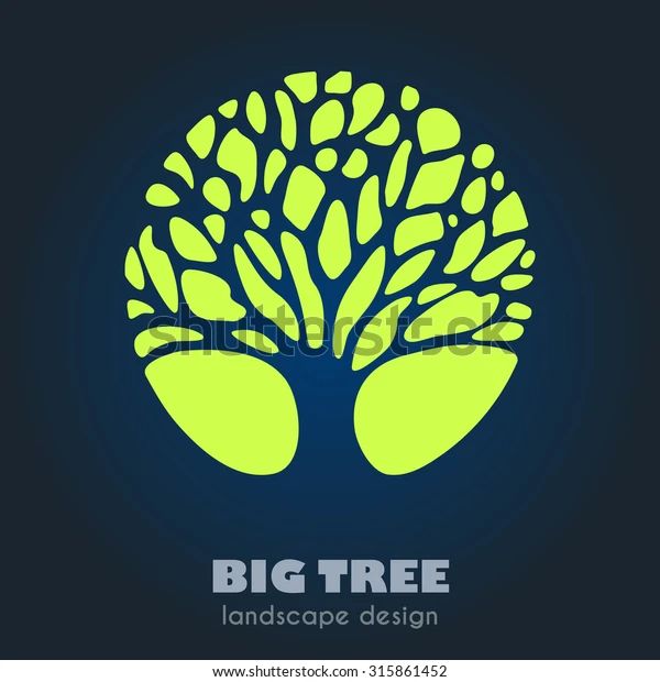 Abstract Tree Business Sign Vector Template Stock Vector (Royalty Free) 315861452 | Shutterstock