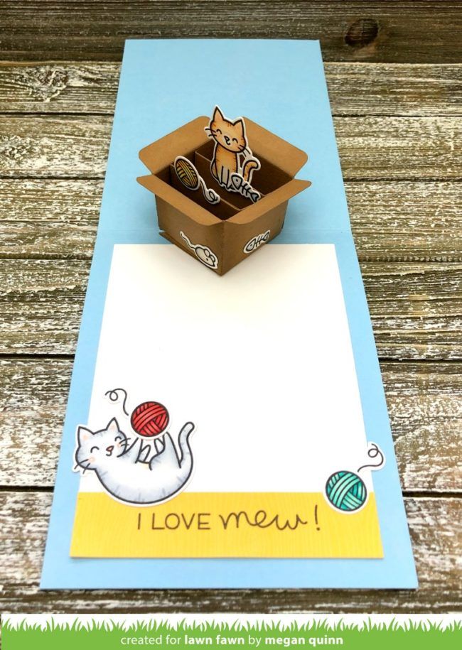 Megan's Clever Reveal Wheel Card with a Fun Surprise Inside! - Lawn Fawn