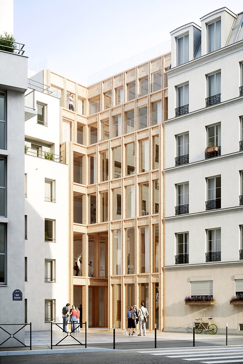 Pépinière d’entreprises artisanales rue Bisson, Paris (75)