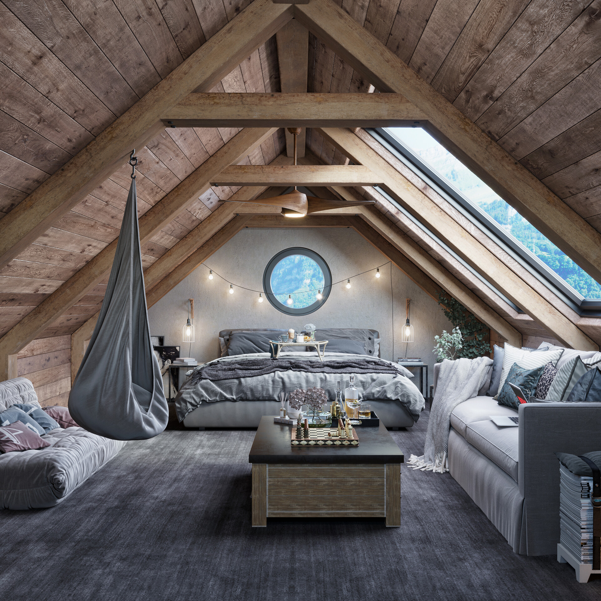 Attic bedroom, Selami Bektaş