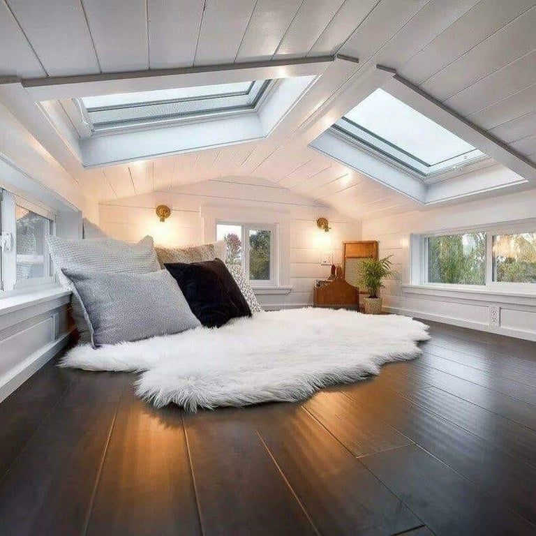 Cozy mansard for relax